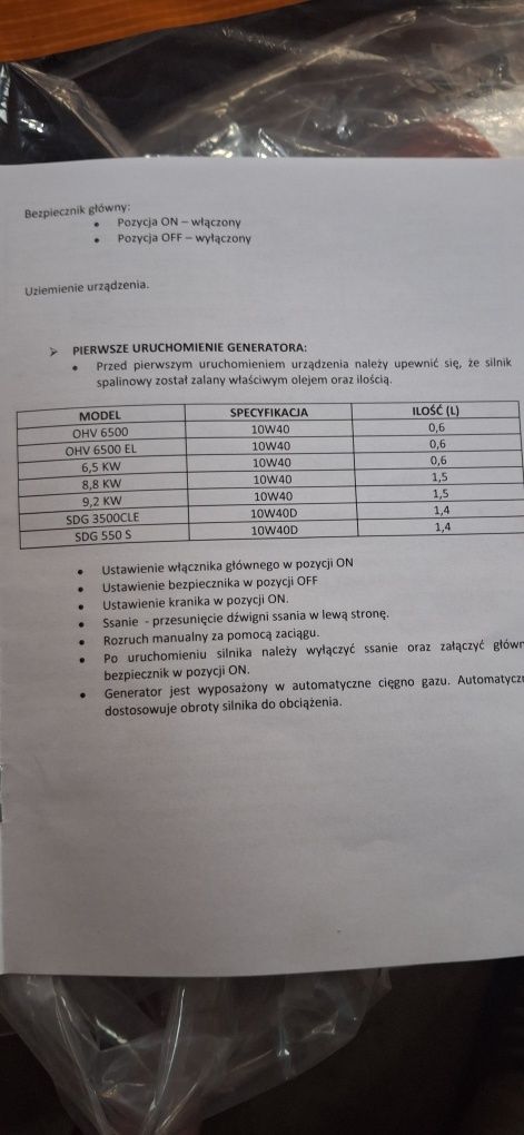 Agregat prądotwórczy