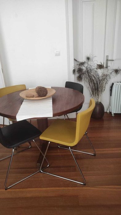 Cadeiras Ikea em pele (4)