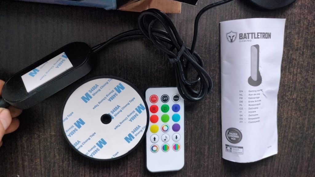 Światło LED słupek RGB wifi,app LSC,  Battletron + pilot