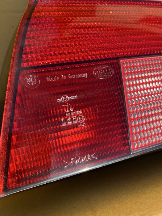 Lampy tylne BMW E39 białe kierunki