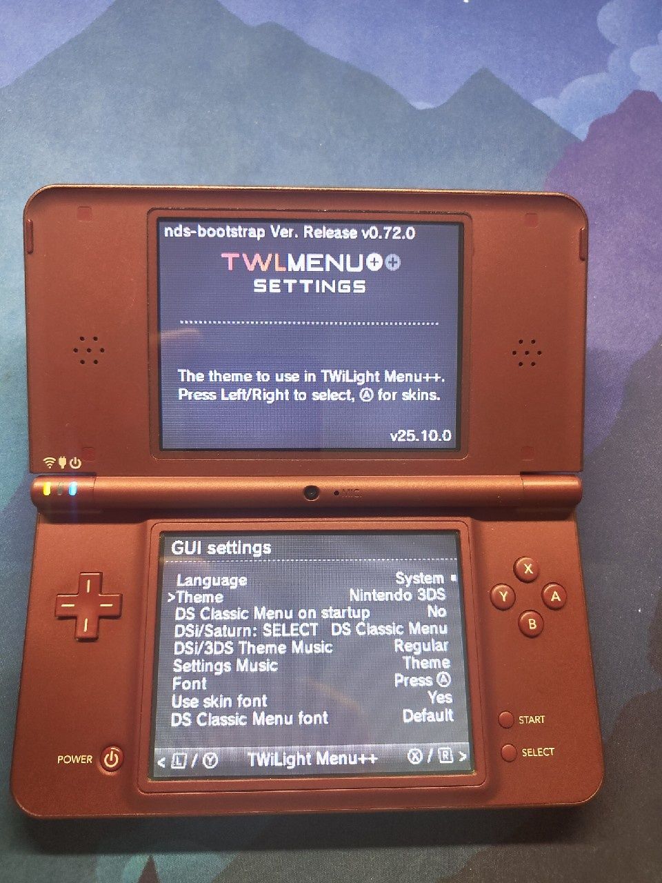 Nintendo DSI xl softmod