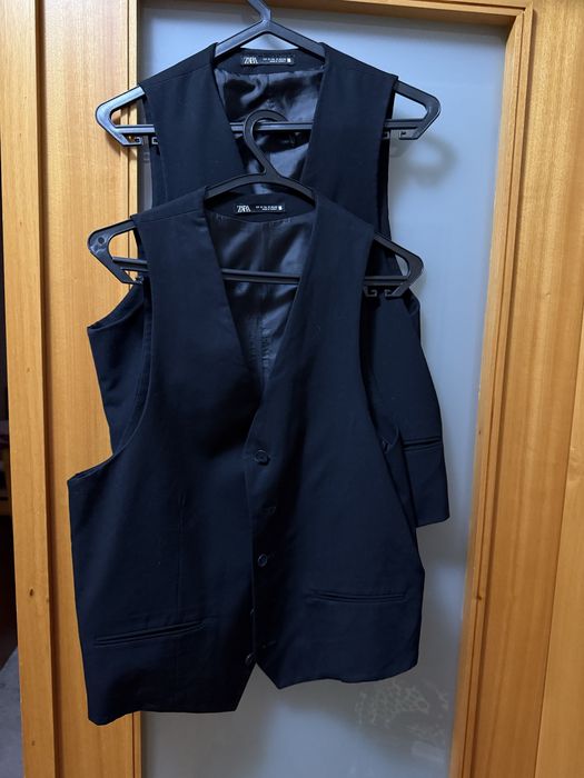 Colete preto homem M para servicos