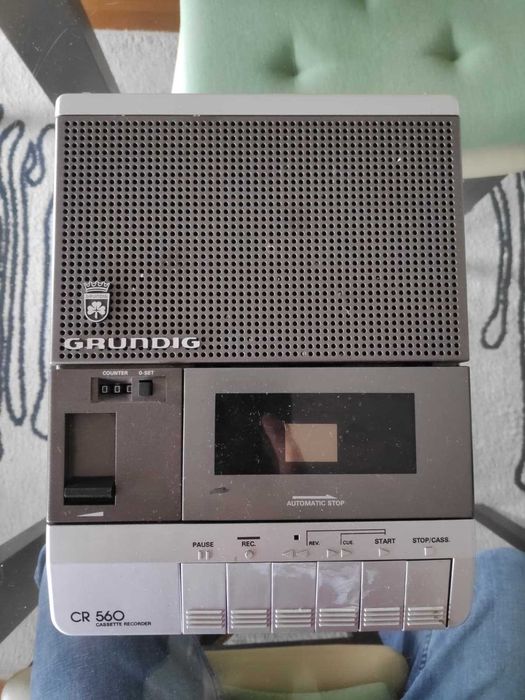 Leitor/Gravador de cassetes Grundig CR 560
