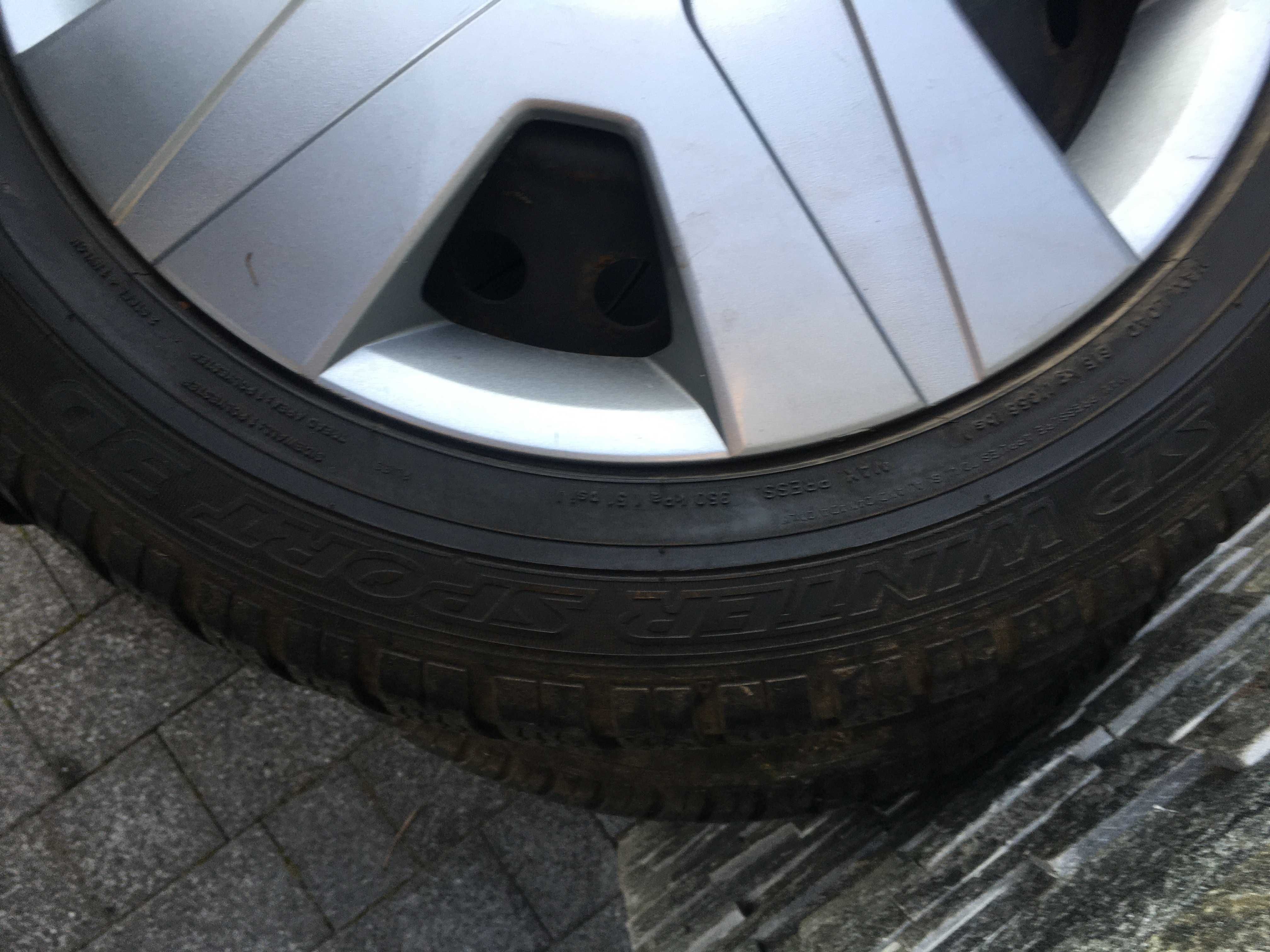 Honda Civic VIII/IX- Komplet Kół 16 Cali  5x114,3  Dunlop 205/55/16