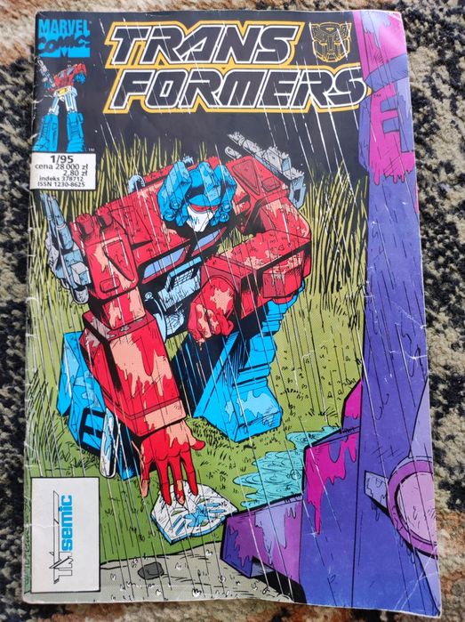 Transformers nr 1/95r - komiks