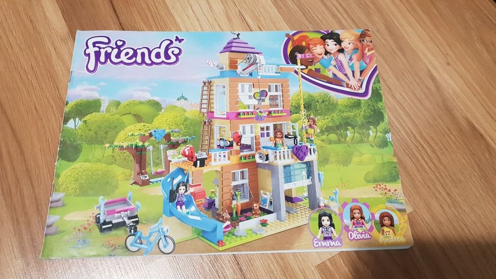 Klocki kompatybilne z Lego Friends Dom przyjaźni