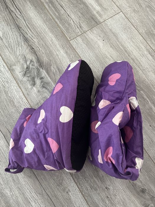 Тапочки зимние домашние пуховые jysk