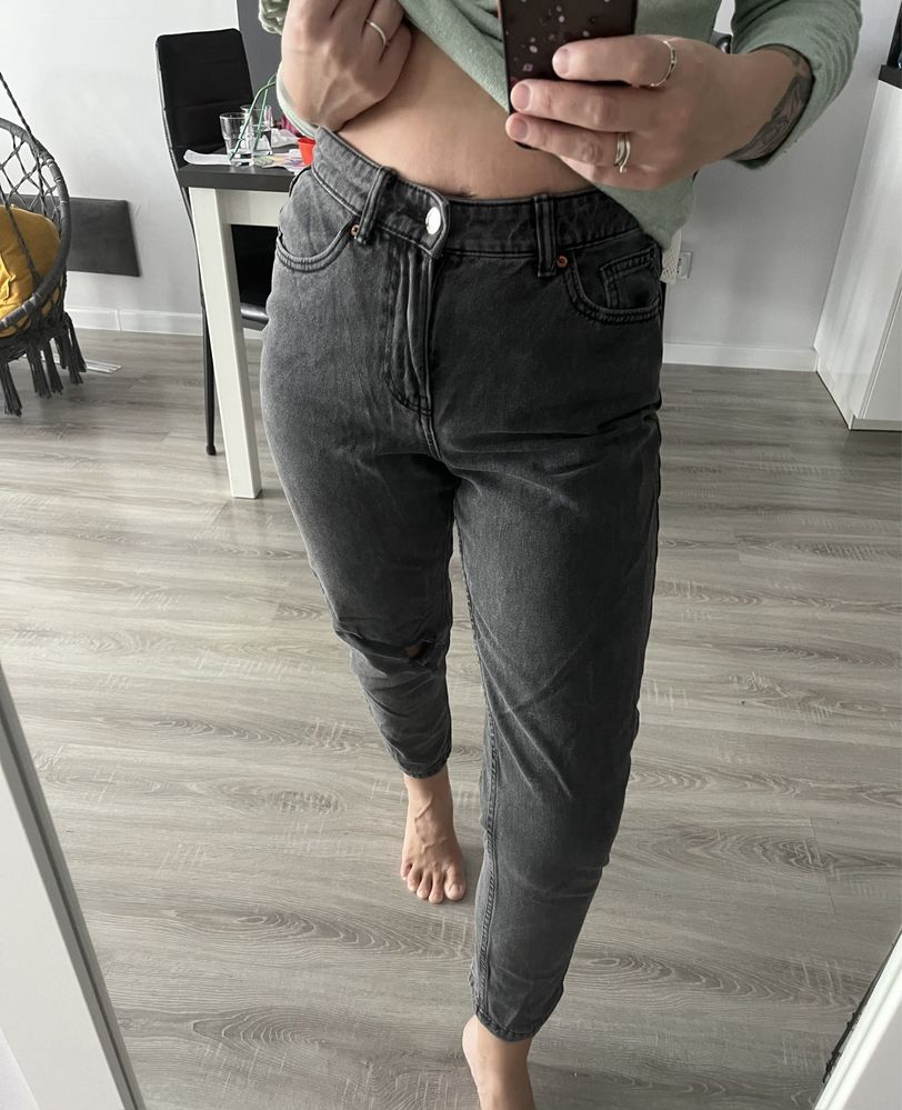 Spodnie boyfriend damskie M 38 Denim Co.