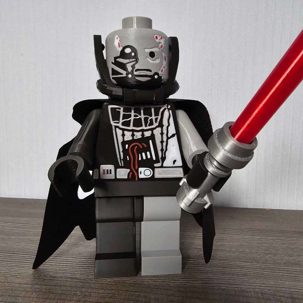 Figurka Darth Vader Zniszczony LEGO XL