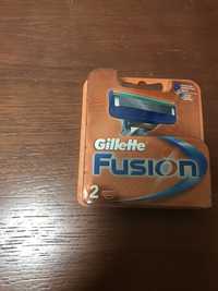 Леза Gillette Fusion.2 шт.в упаковці Ціна за упаковку