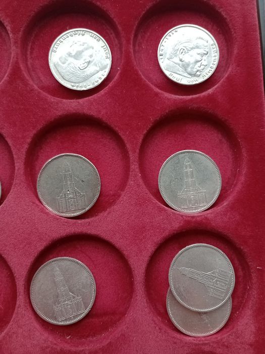 Moneta--5 Marek--1934-36--srebro