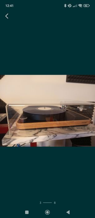 Giradiscos Clearaudio Concept (wood edition)como novo