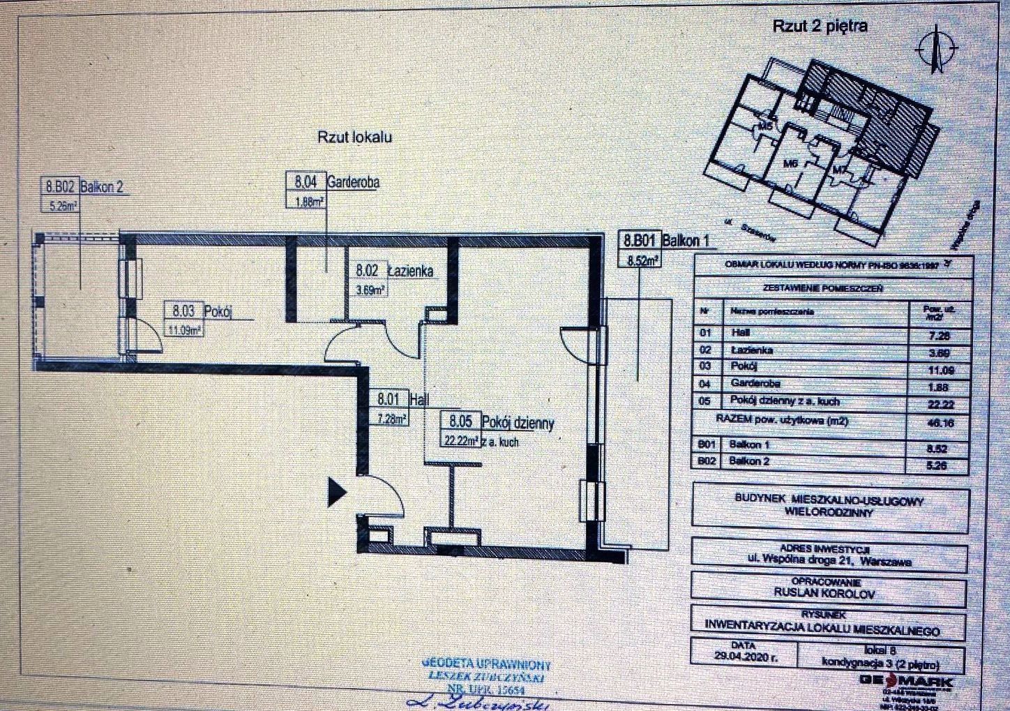 Apartament ul. Wspólna Droga