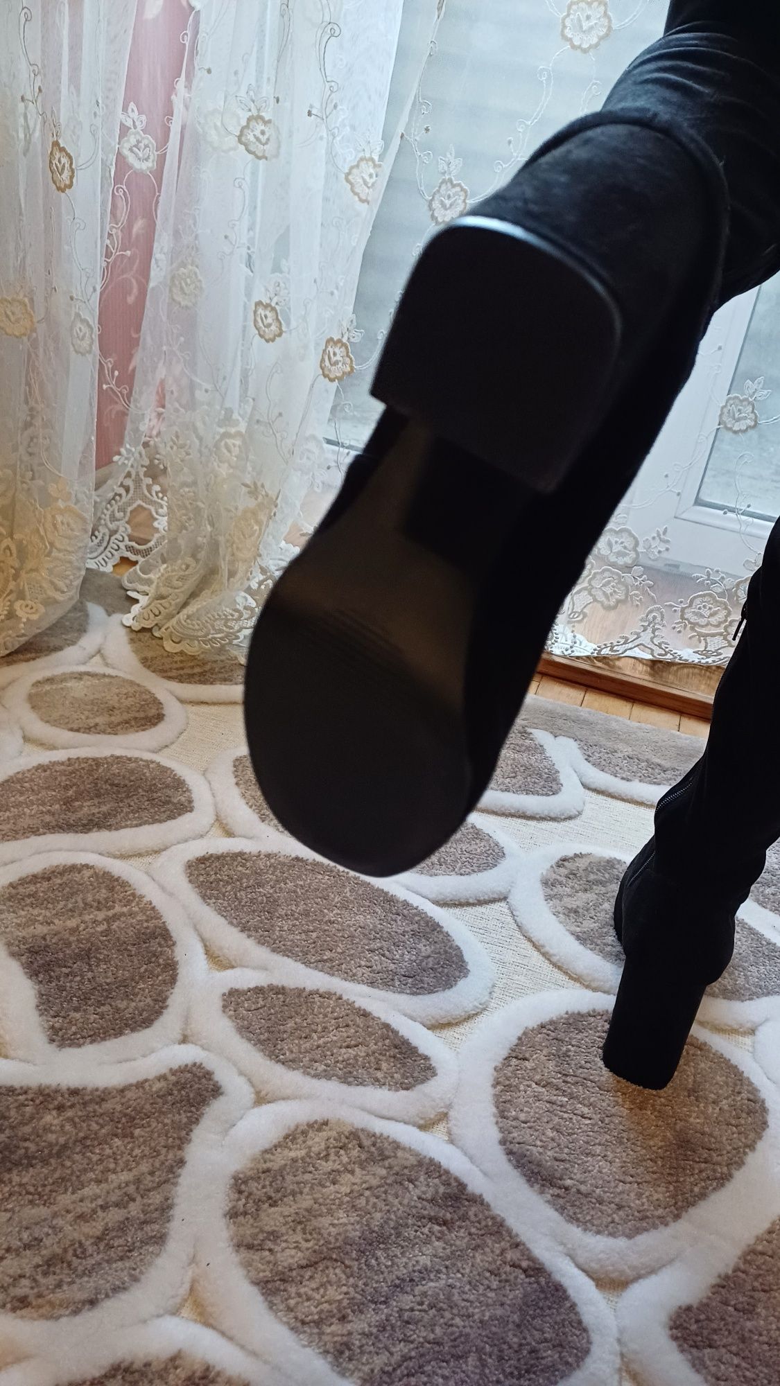 Ботфорти замшеві