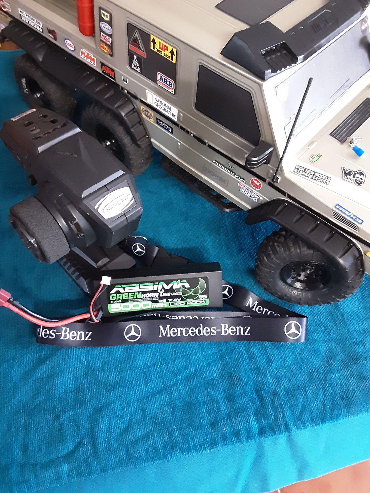 Crawler scale 1.10 p601 6x6 hg amg g36