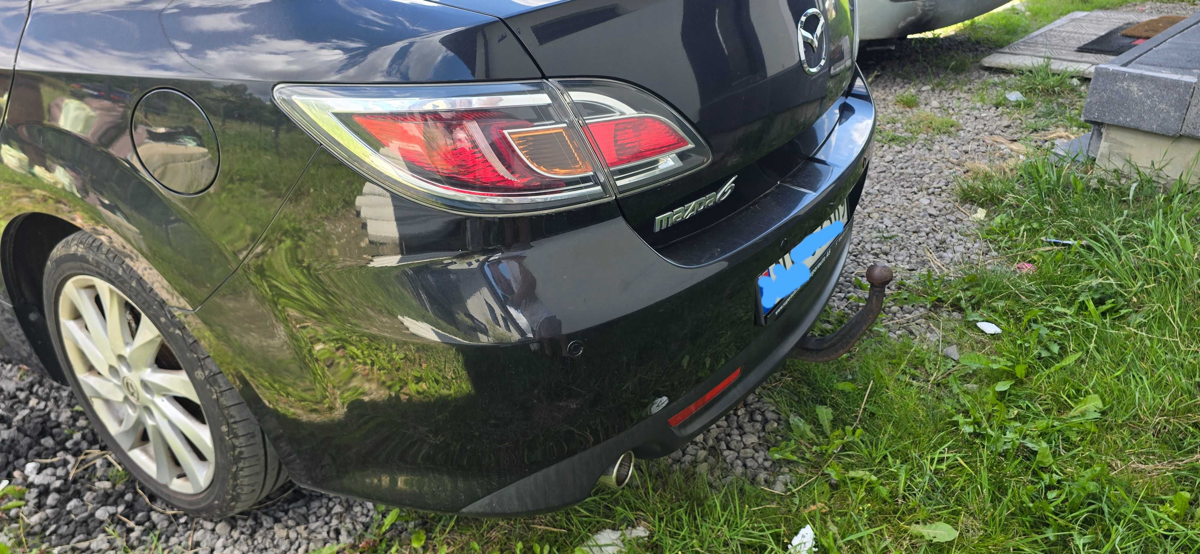 Zderzak tylny mazda 6 gh liftback hatchback ładny stan jeszcze na samo