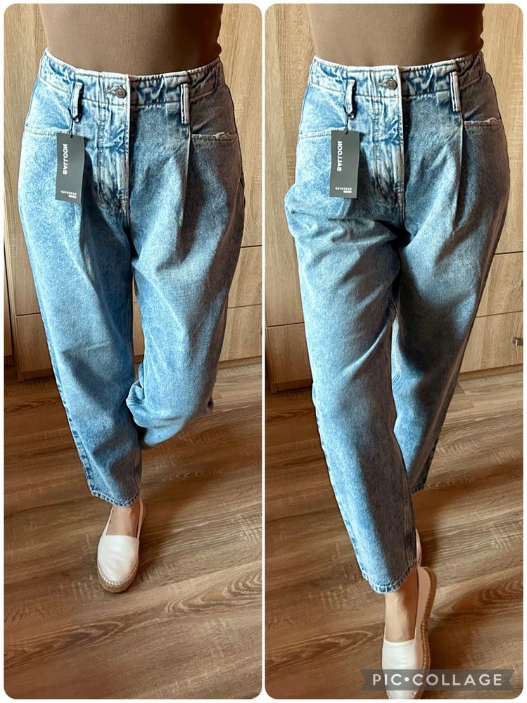 Reserved jeansy Balloon 36 nowe z metkami