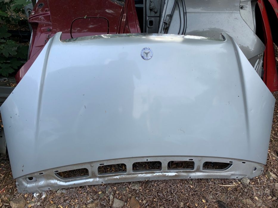 Mercedes A klasa W169 Maska pokrywa silnika srebrna 761 części