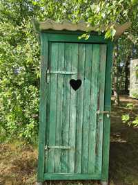 Wychodek wc toaleta ustęp latryna z drewna