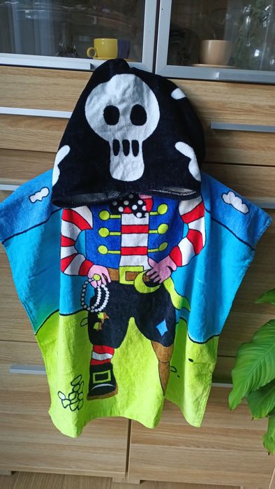Ręcznik z kapturem pirat