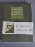 Livro do Português Errante - Manuel Alegre (PORTES GRATIS)