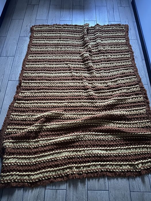 Narzuty na łóżko i fotele Handmade 3 szt.