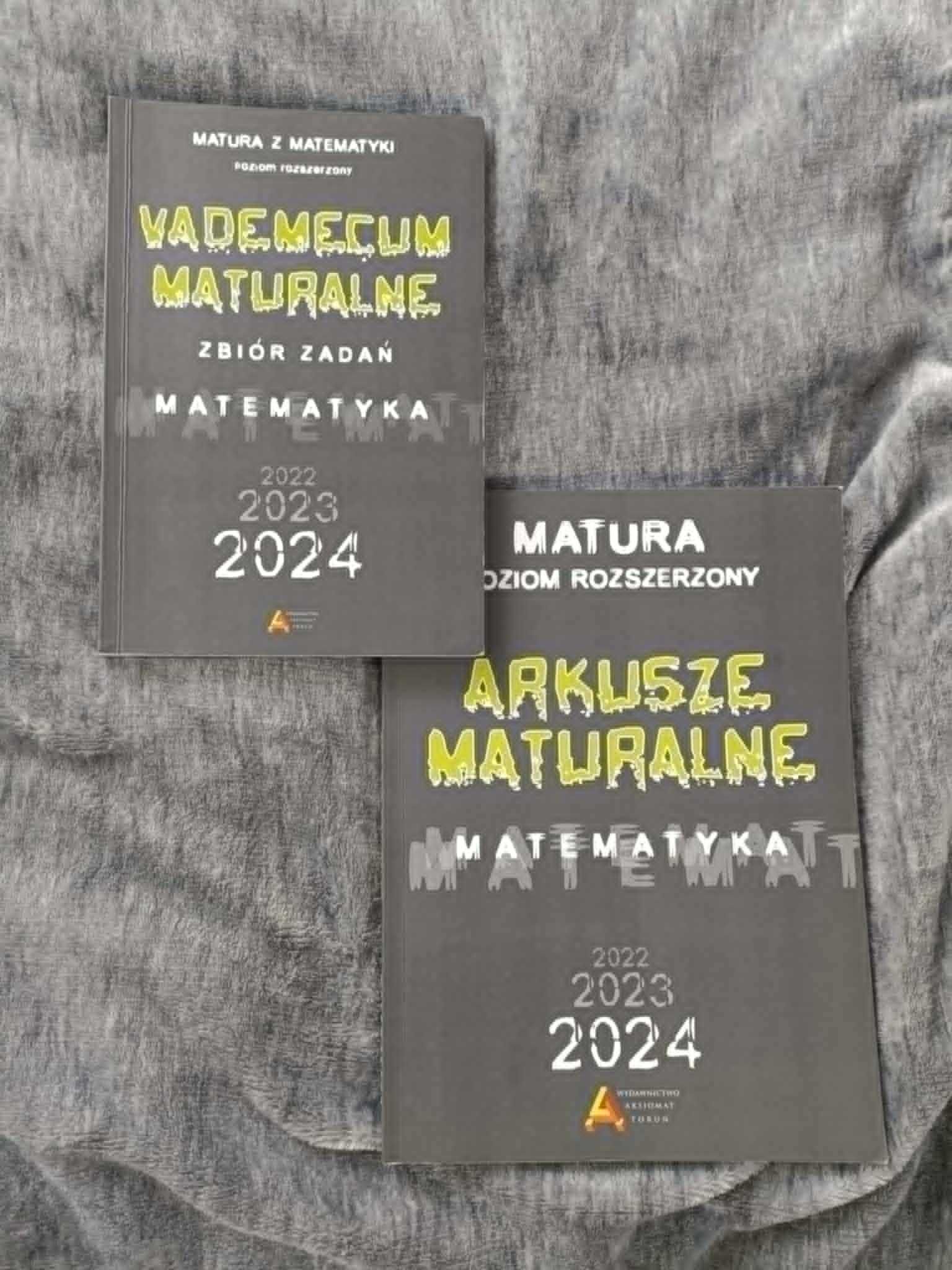 Vademecum i arkusze maturalne matematyka rozszerzona aksjomat -Szare