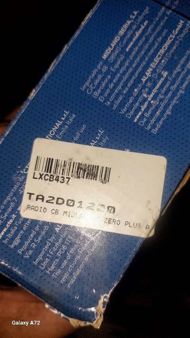 Радіоcтанція Midland М Zero Plus(1169.01)