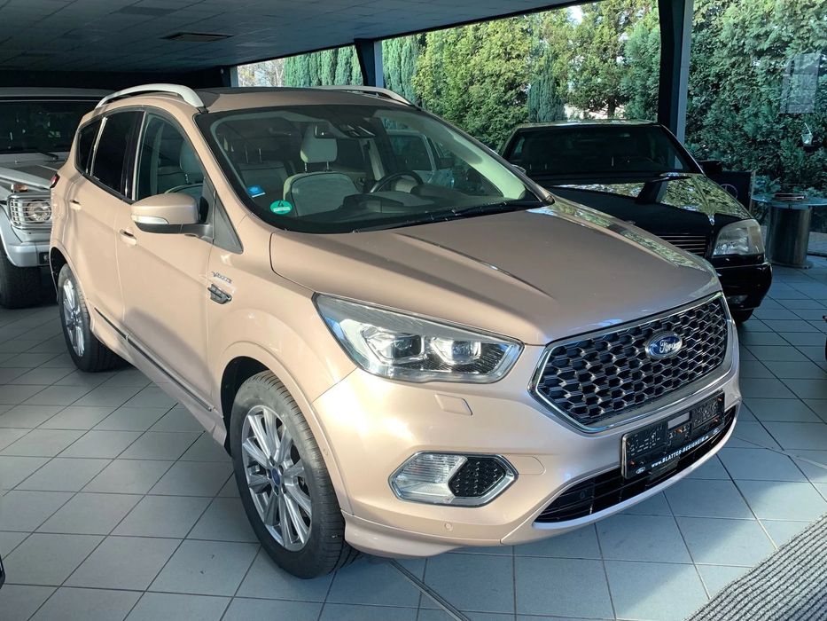 Ford Kuga Vignale/bardzo zadbany/skóra/podgrzewane fotele/LED