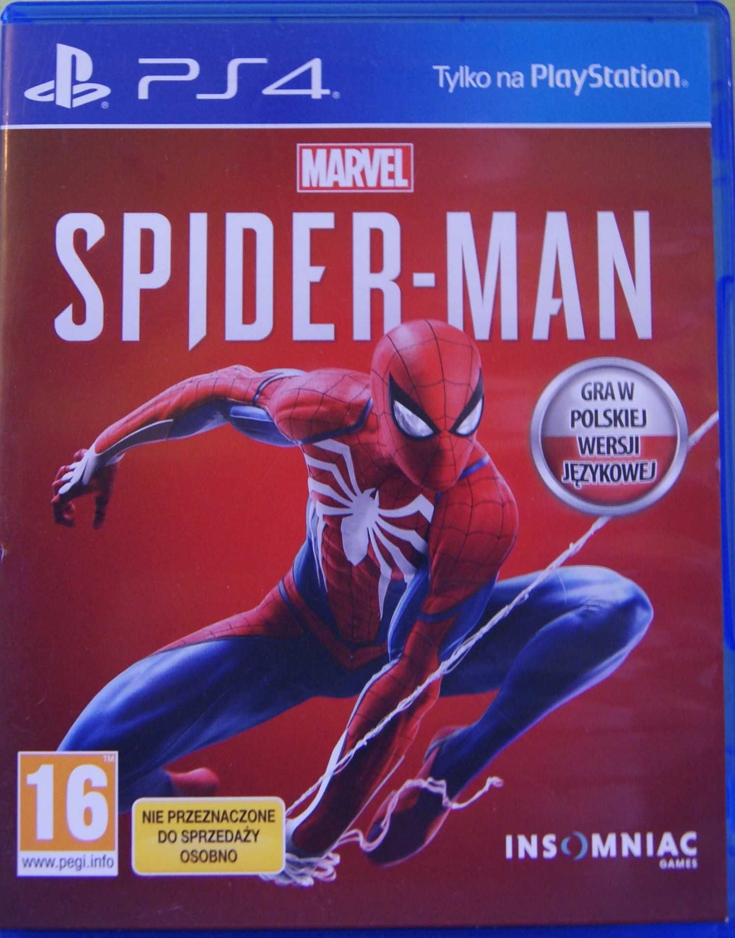 Marvel Spider-Man PL Playstation 4 - Rybnik Play_gamE