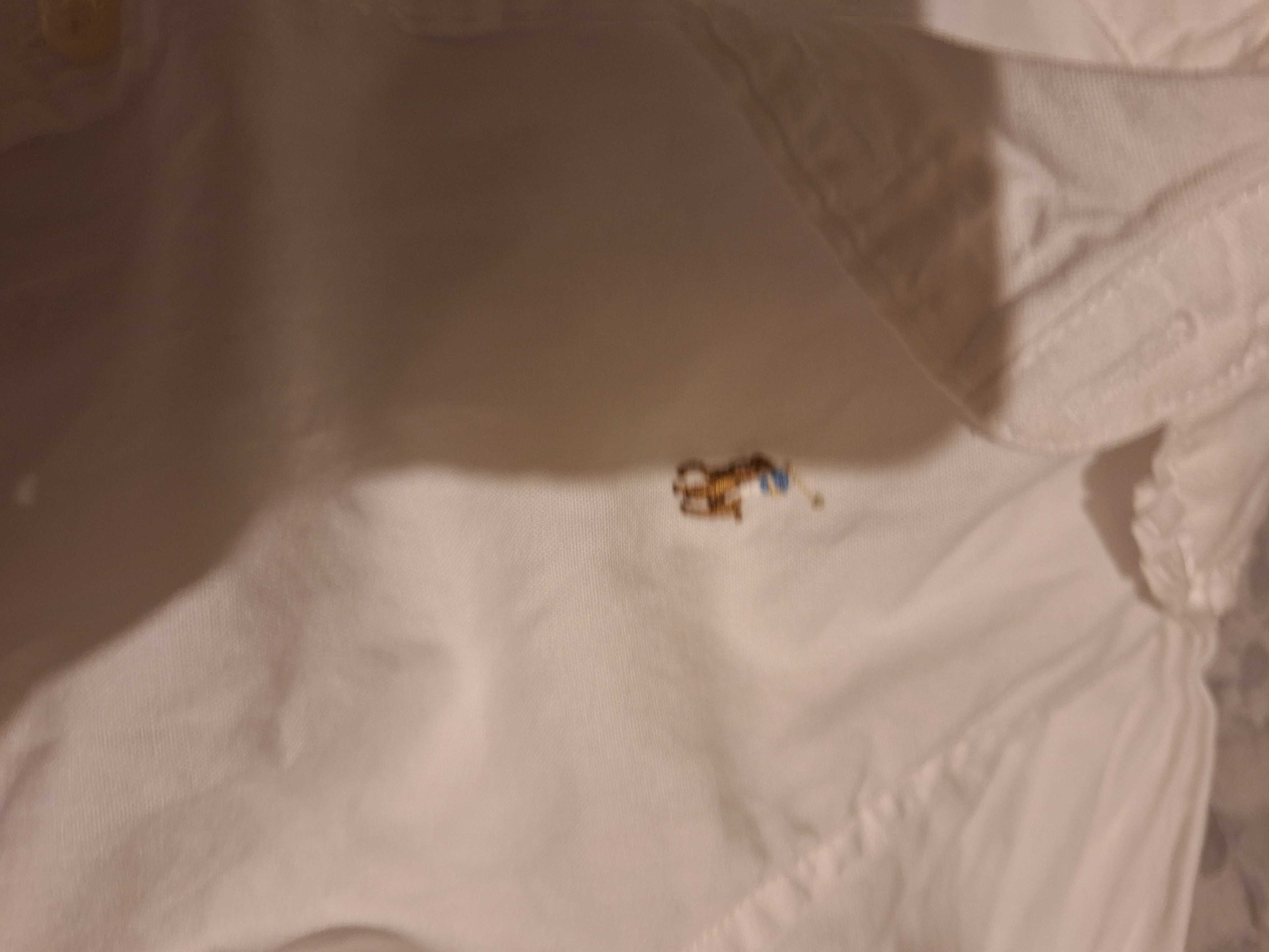 Biała bluzka spódnica zestaw Ralph Lauren 116 6lat