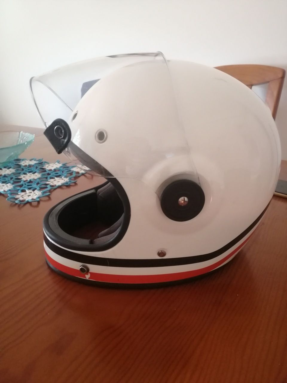 Capacete Shiro café racer