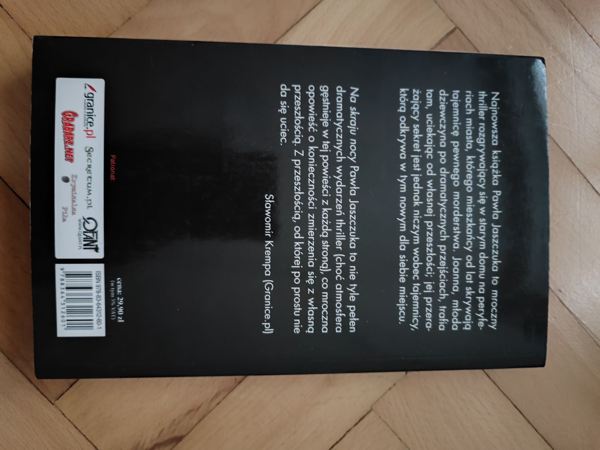 Książka ,,Na skraju nocy" Paweł Jaszczuk