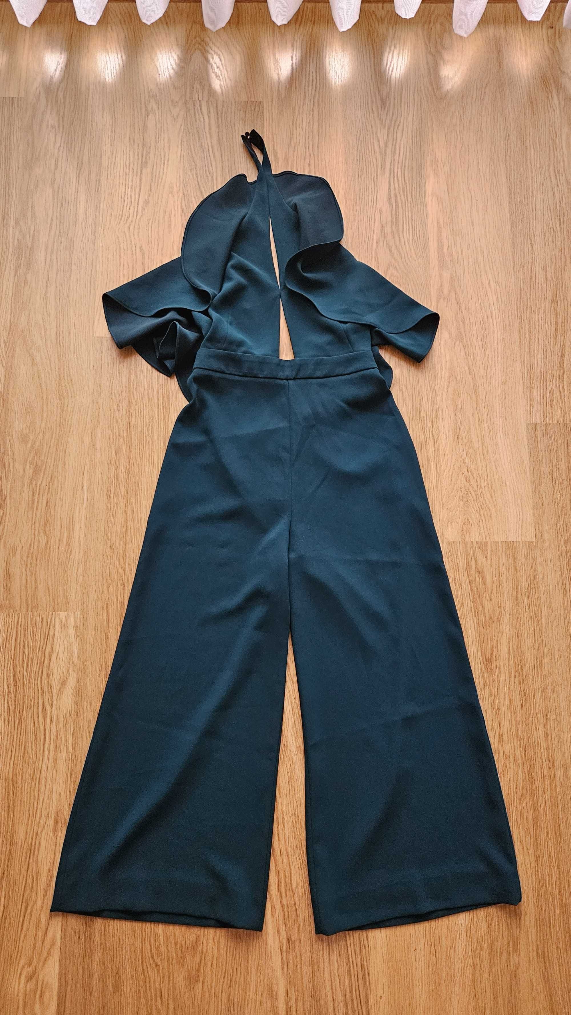 Elegancki kombinezon Zara  Woman gołe plecy 36