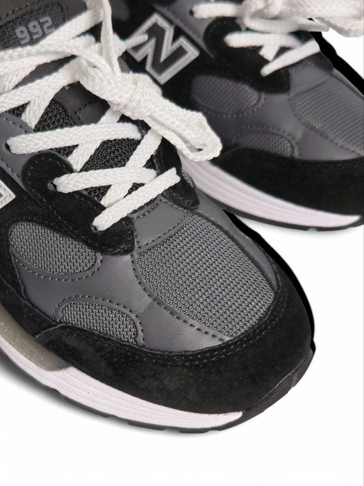 Кросівки New Balance 992 Black/Grey premium