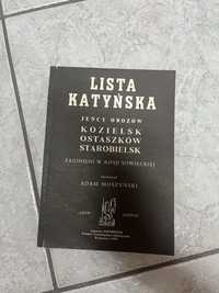 Książka - Lista Katyńska