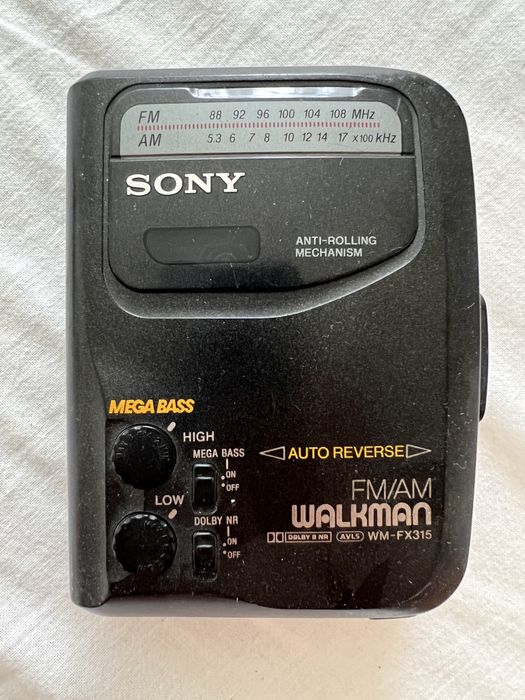 Walkman sony WM-FX315 w świetnym stanie
