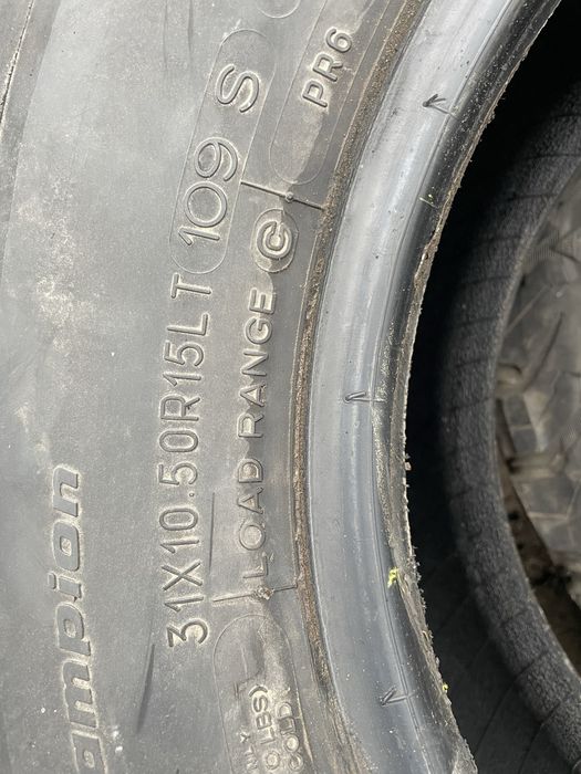 Колеса гума 6X139.7 r15 є 4шт