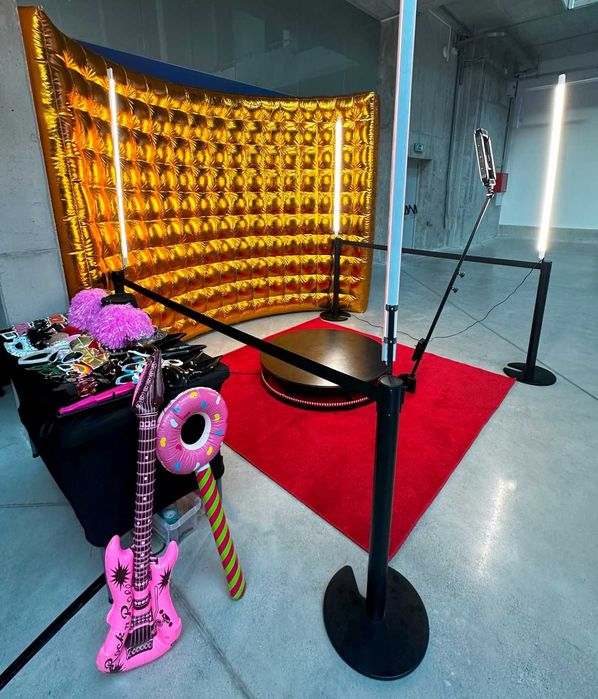 FOTOBUDKA RETRO FOTOBUDKA 360 PRO Fotobudka Drewniana Klasyczna JAKOŚĆ