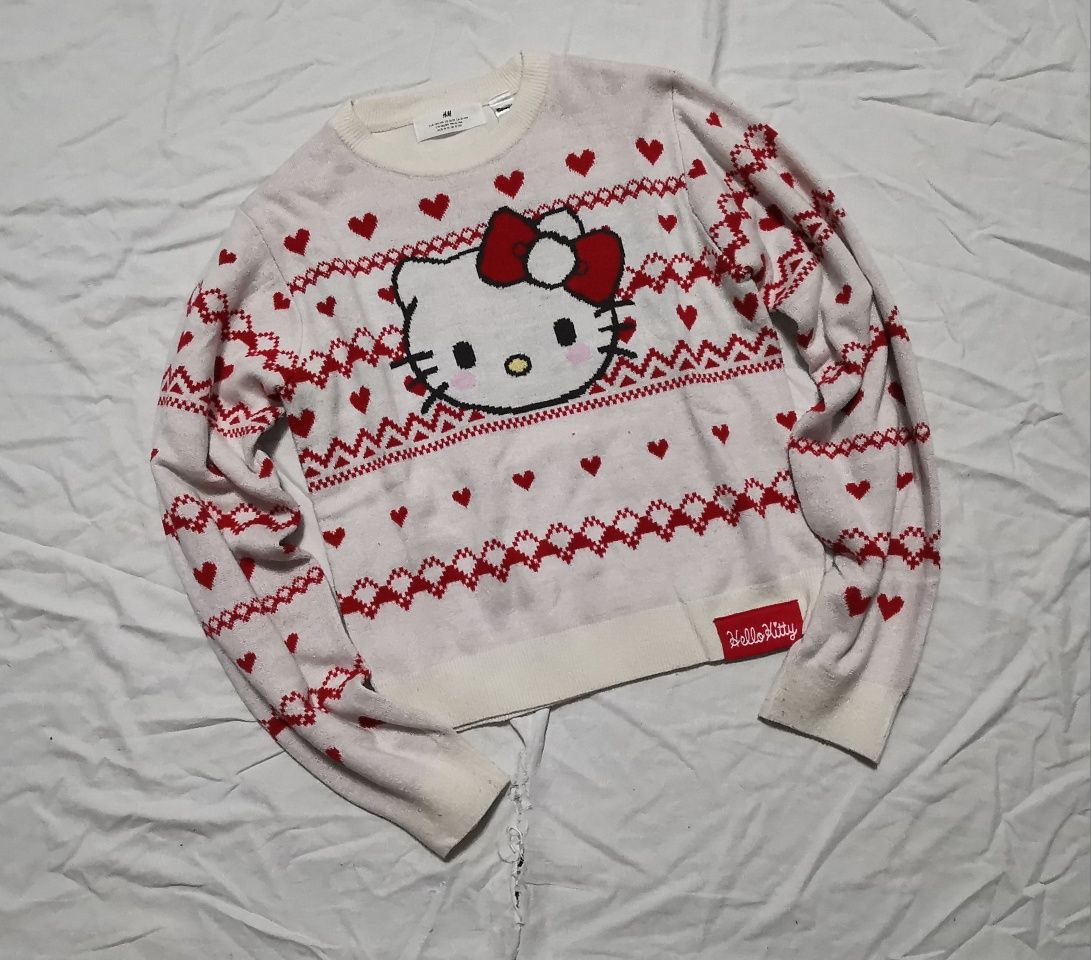 H&M sweterek Hello Kitty 158-164cm