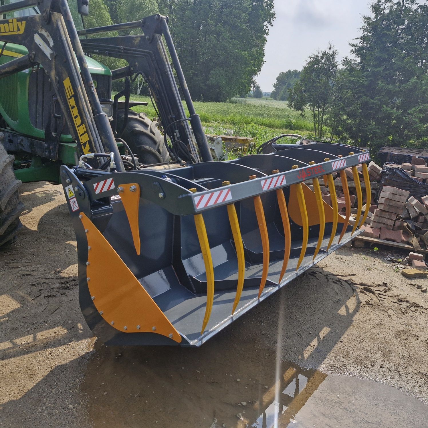 Ładowacz Czołowy TUR JASTEEL JL-6 do Renault MF Case Zetor Fendt itp