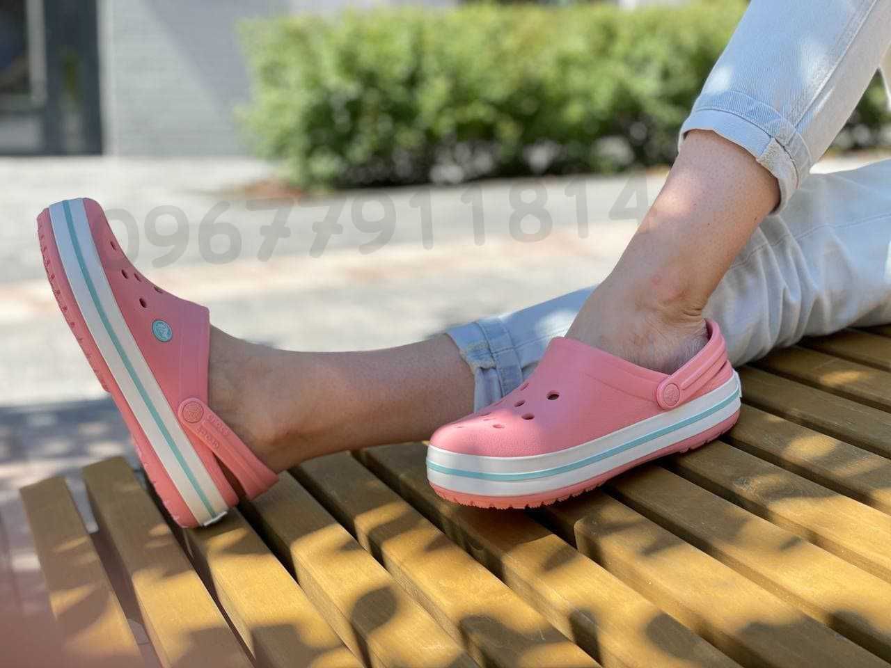 НОВИНКА ! Crocband Melon Ice Blue женские крокс супер цена 36-40 разме