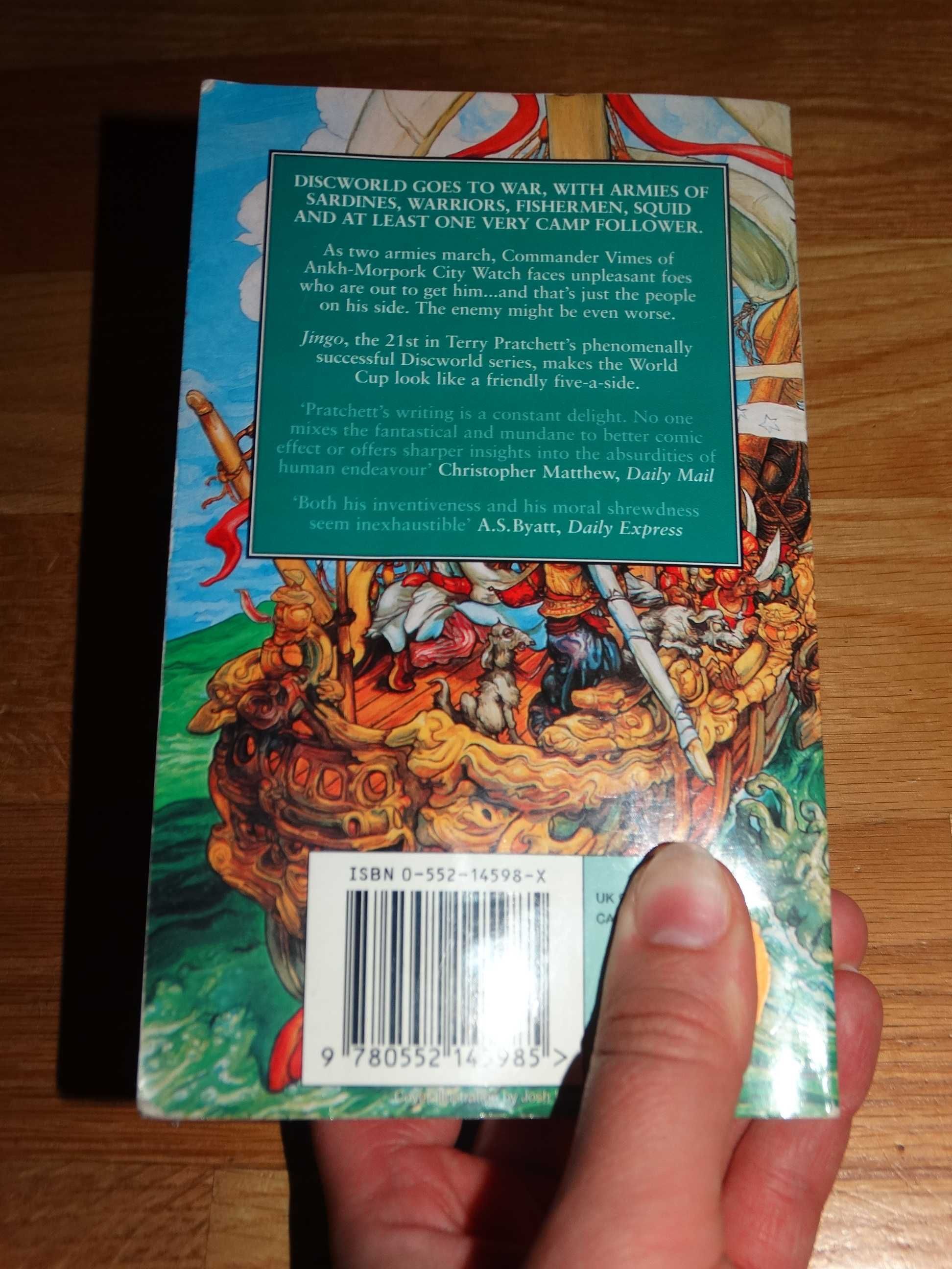 Terry Pratchett A discworld novel JINGO książka w języku angielskim