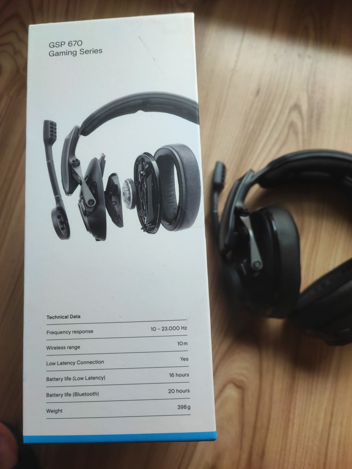 Słuchawki Gamingowe bezprzewodowe Sennheiser GSP 670 Epos Bluetooth