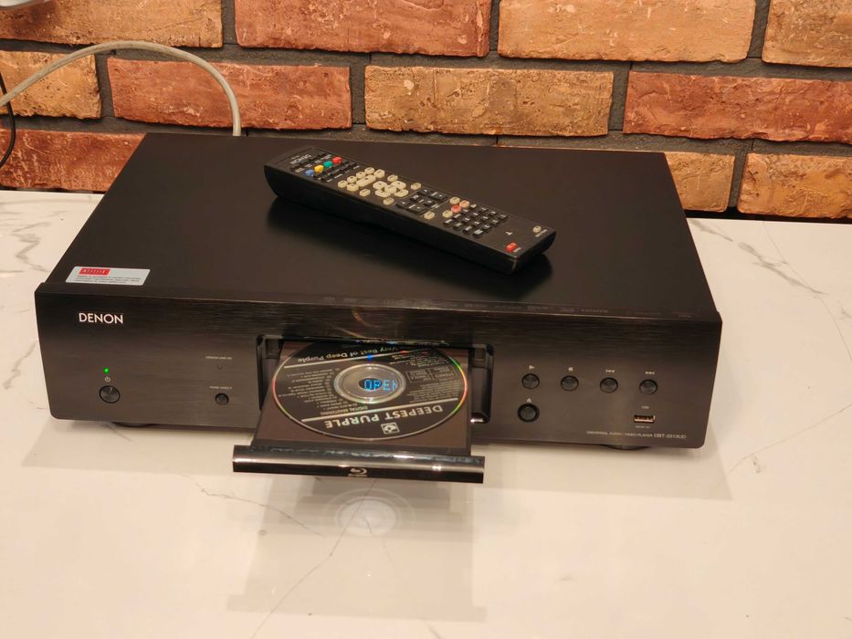 Audiofilski odtwarzacz Blu Ray DENON DBT 3313UD ! Odtwarzacz CD ! TOP