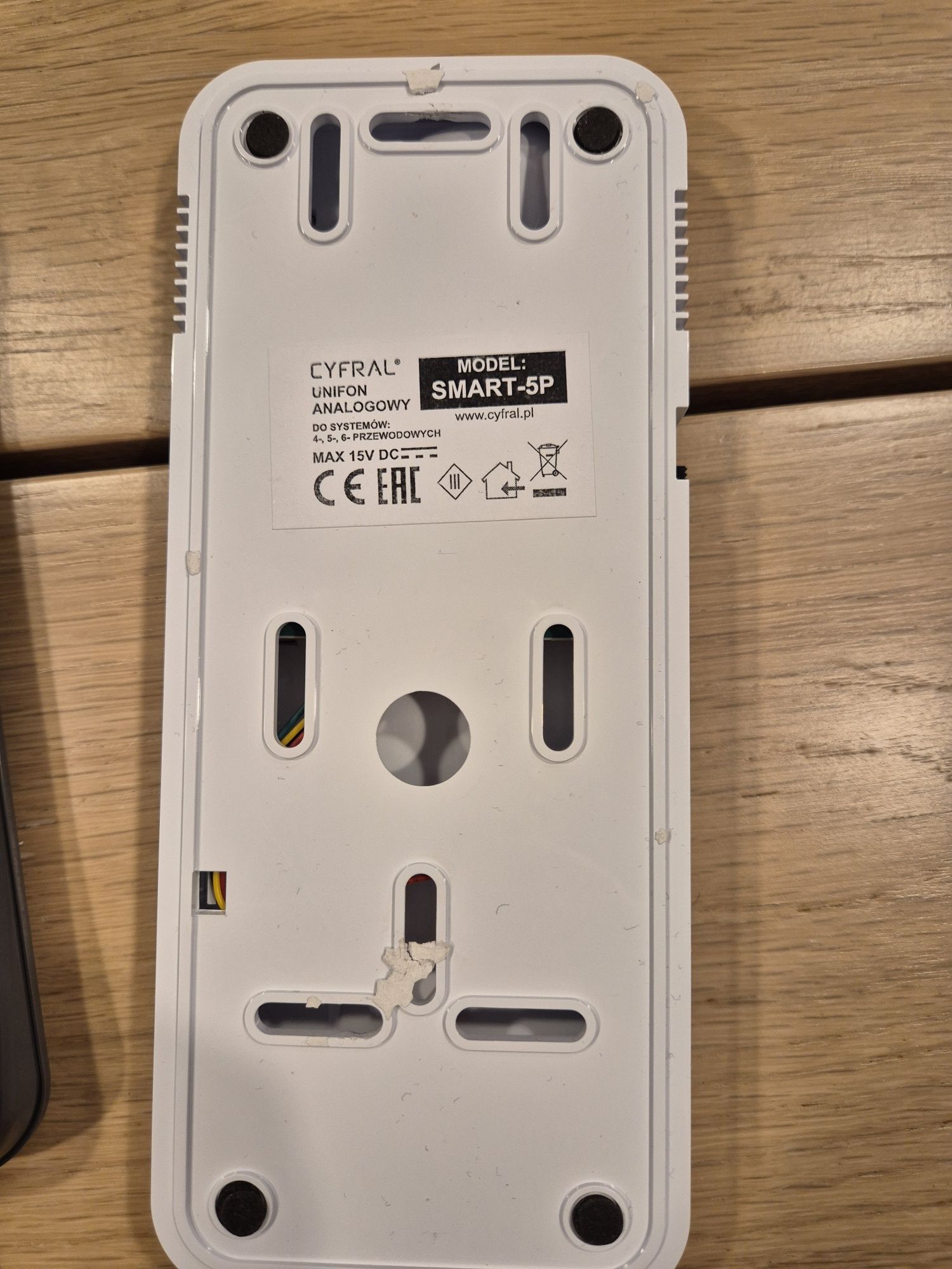 Unifon analogowy Cyfral Smart 5P domofon