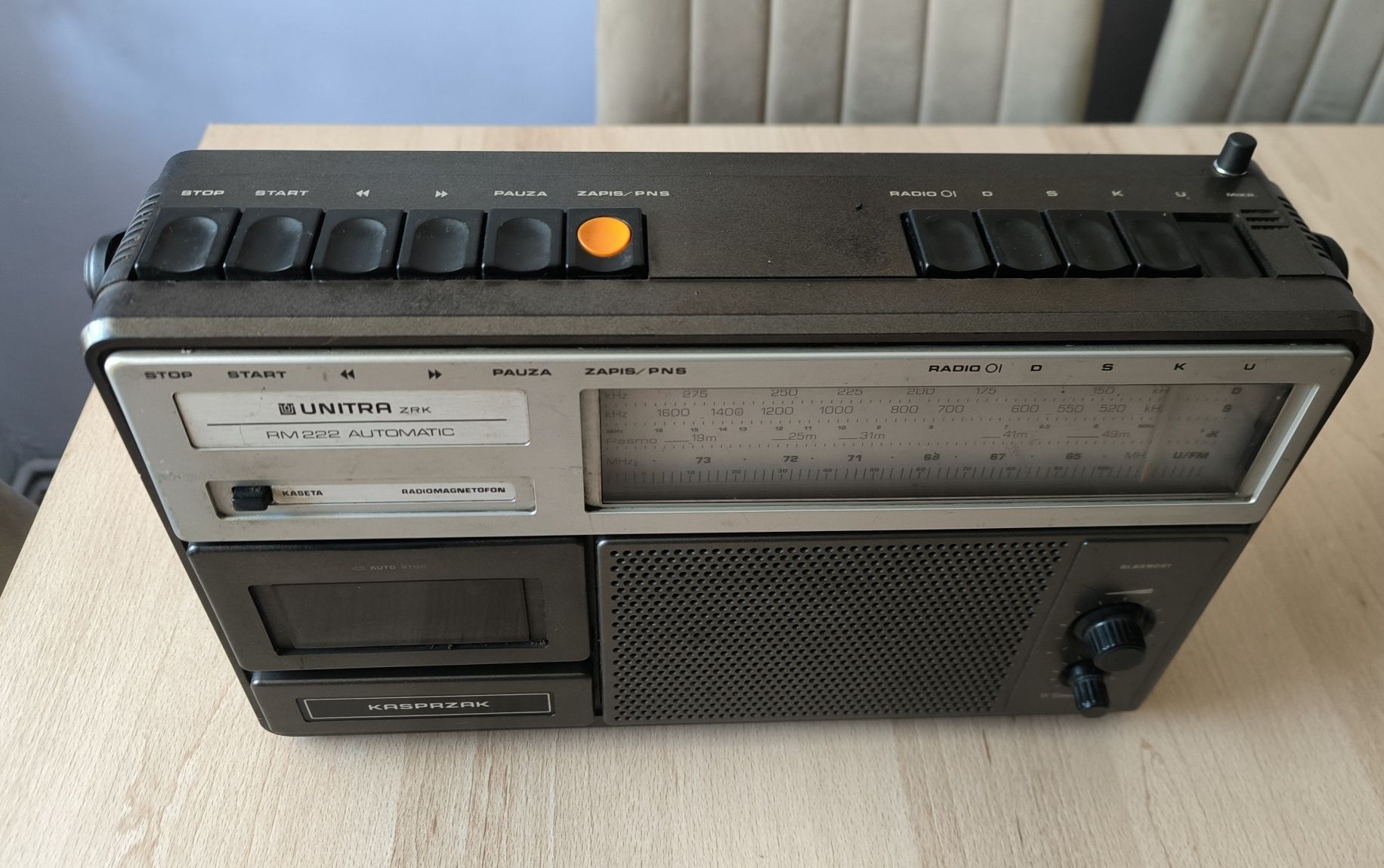 Unitra ZRK Kasprzak RM-222 Radiomagnetofon