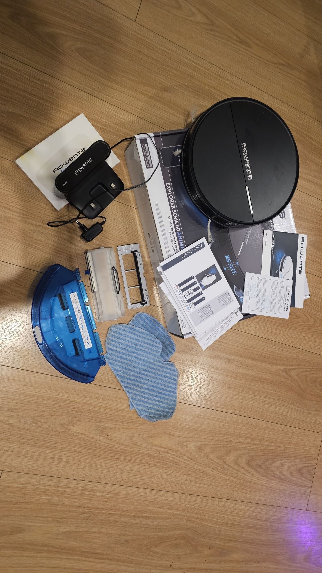 Робот-пилосос Rowenta Explorer Serie 60 Animal Kit 4 in1