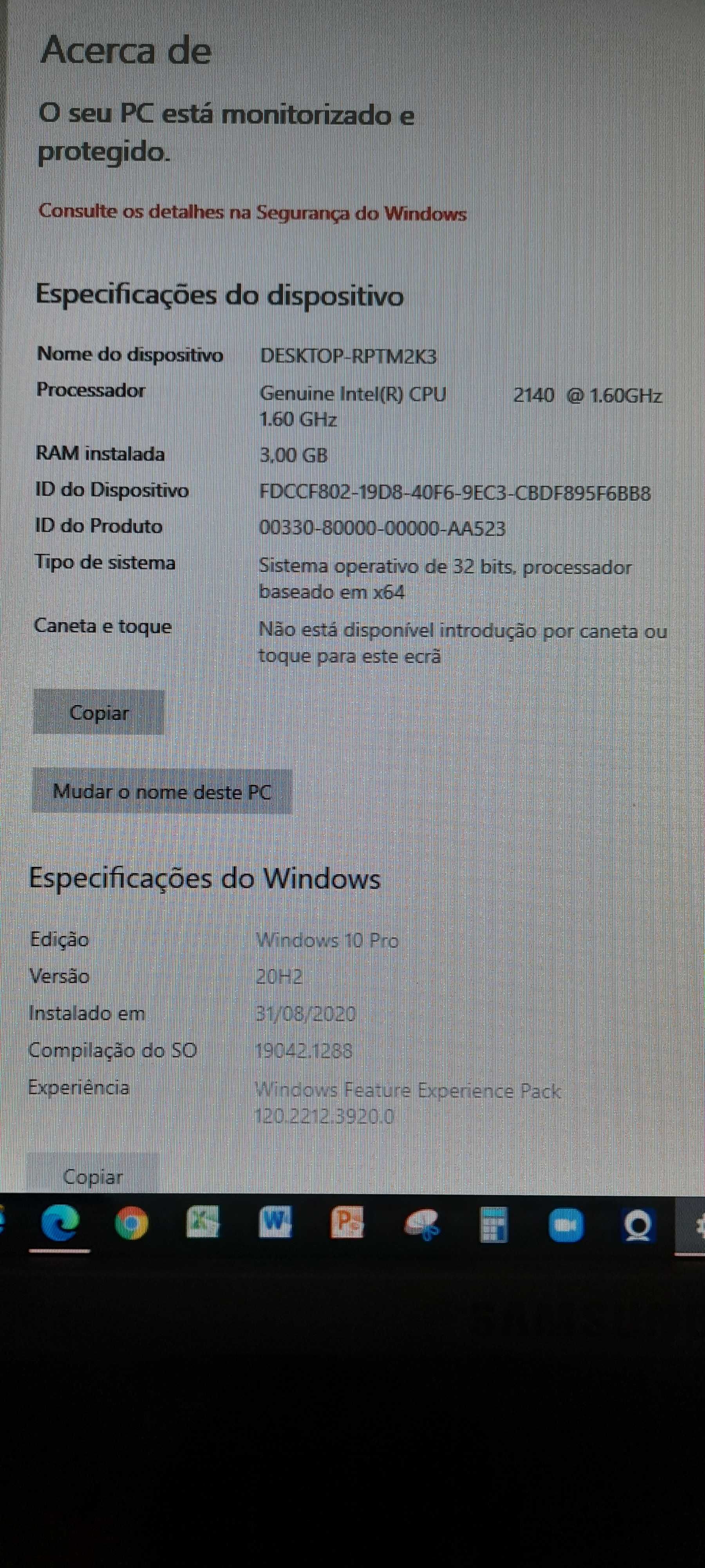 15€- Computador Hp Oportunidade