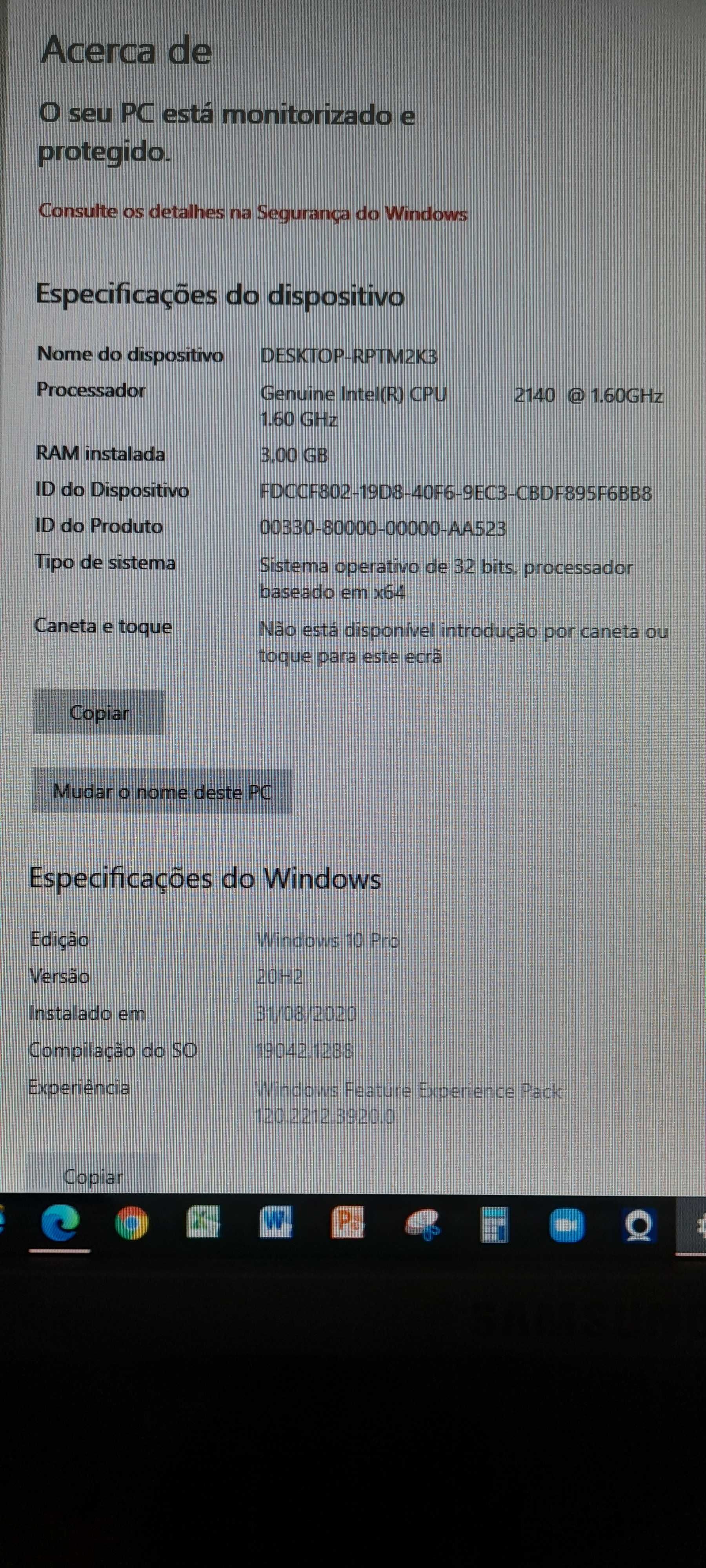 20€- Computador Hp Oportunidade